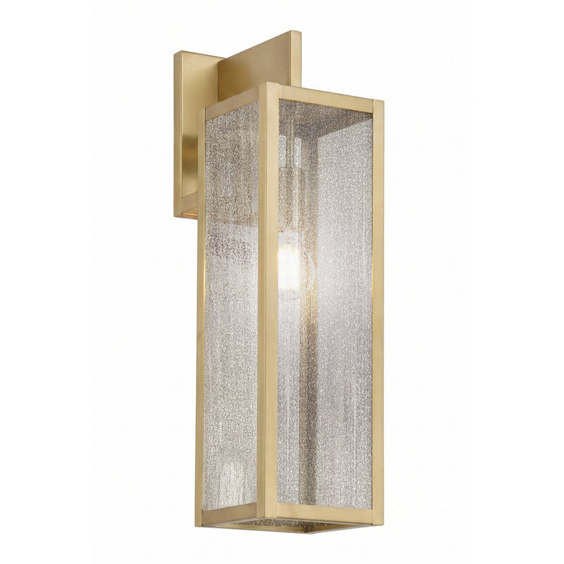 Brass Traditions - Westbrook - 1 Light - 20 inch - Antique Brass - Solid Brass - Wall Light, Seeded, Antique Brass