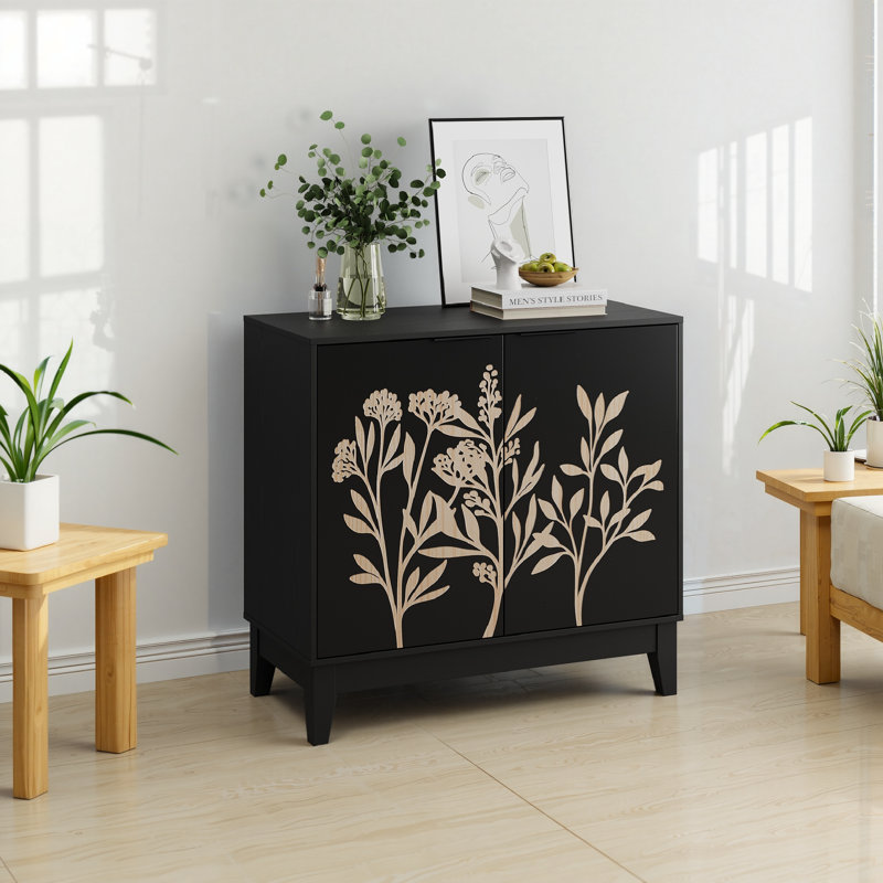 Buffet avec 2 portes et tablettes réglables
