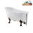 53.1'' x 25.6'' Soaking Acrylic Bathtub-72770162-76275070