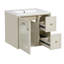 Ensemble de meuble-lavabo mural pour petit espace-969803480
