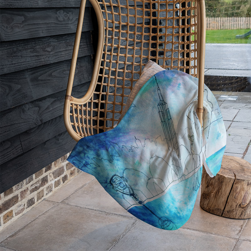 Poff Quilted Throw Blanket