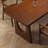 Maricio 6 - Person Pine Solid Wood Solid Wood Top Sled Dining Set-692620969