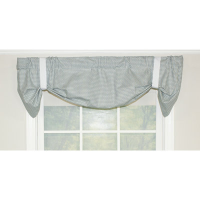 Hagy Cotton Blend Tie-Up Window Valance