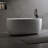 47'' Independent Solid Surface Resin Stone Bathtub