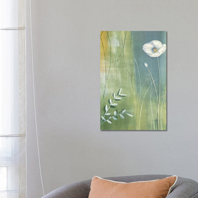 Composition Avec Coquelicot by Etienne Bonnard - Wrapped Canvas Gallery-Wrapped Canvas Giclée