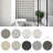 Astral 10" x 10" Patterned Matte Porcelain Floor and Wall Tile