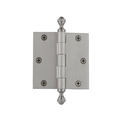 3.5'' x 3.5'' Brass Butt Bearing Hinge