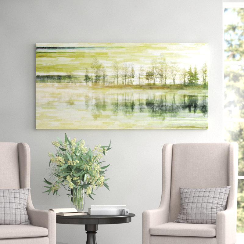Tree by Parvez Taj - 1 Piece Wrapped Canvas Painting, 76cm H x 152cm W