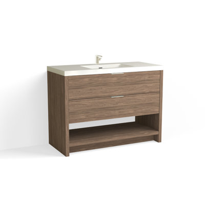 Vue 48" W Freestanding Single Bathroom Vanity