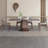 Household modern rectangular dining table 6 - Person Pedestal Base Dining Set