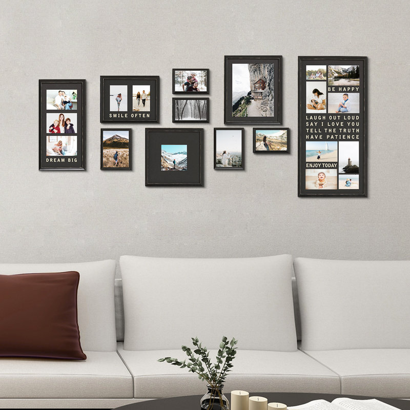 Hanging Picture Frame Collage Wall Gallery