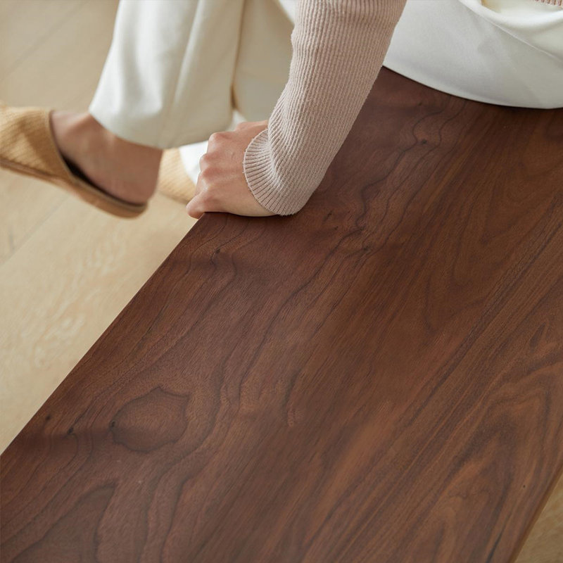 Ensemble de table de salle à manger simple et confortable en bois massif, H 29,52 po x L 62,99 po x l 31,49 po
