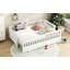 Lit plateforme simple TG avec garde-corps, base de lit simple TG en bois massif-1982067001-1982067000