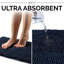 Tapis pour salle de bain à poils longs Zulay Home-122445060-122445061