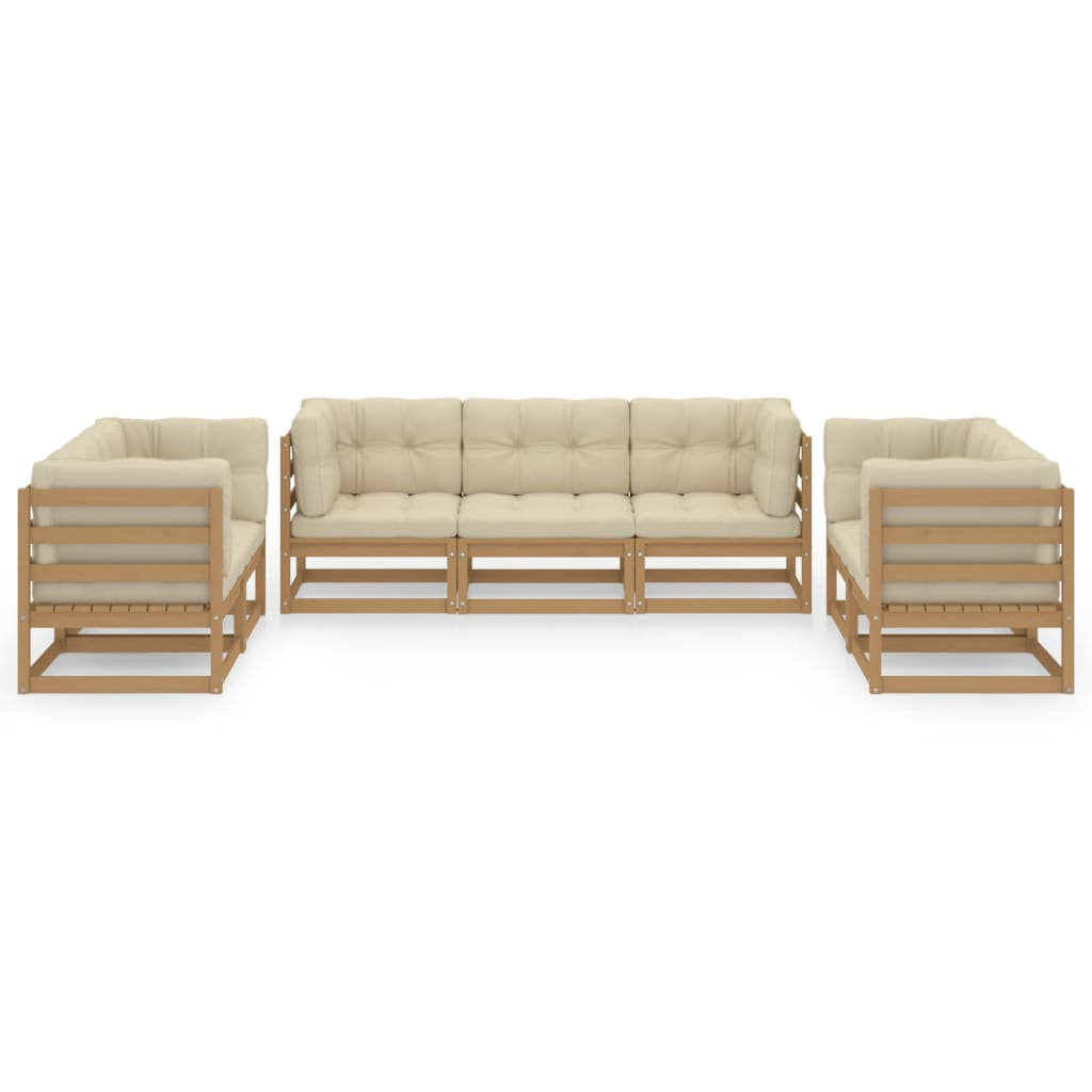 Gartensofa Hrafn mit Kissen