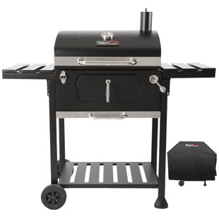 Barbecue au charbon avec tablette latérale et couvercle Royal Gourmet