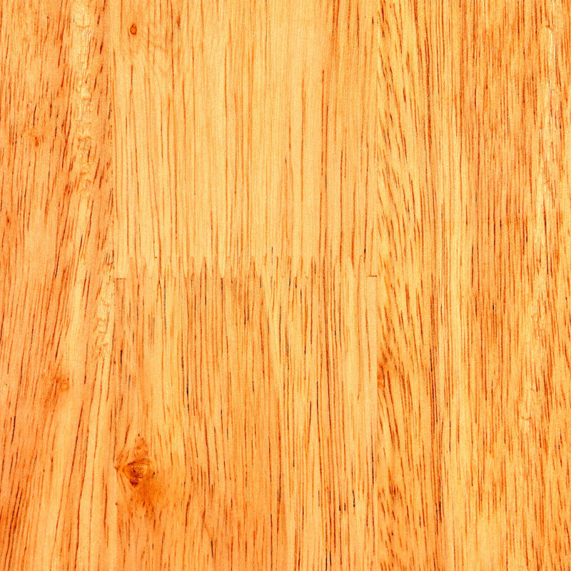Chaise avec accoudoirs rembourrée Bryant Boucle, Bois naturel, Blanc