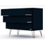 Commode 3 tiroirs Mid-Century moderne Tatiana