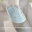 63'' x 29'' Freestanding Soaking Acrylic Bathtub