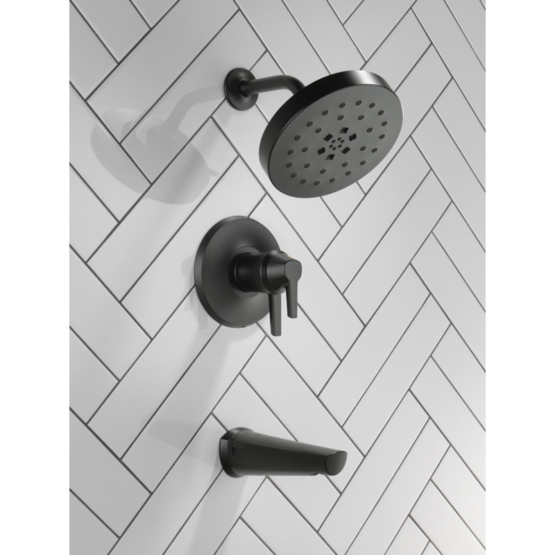 Galeon™ Tub and Shower Faucet, Matte Black