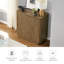 Commode 3 tiroirs l 32,2 po Dorcus-312552985