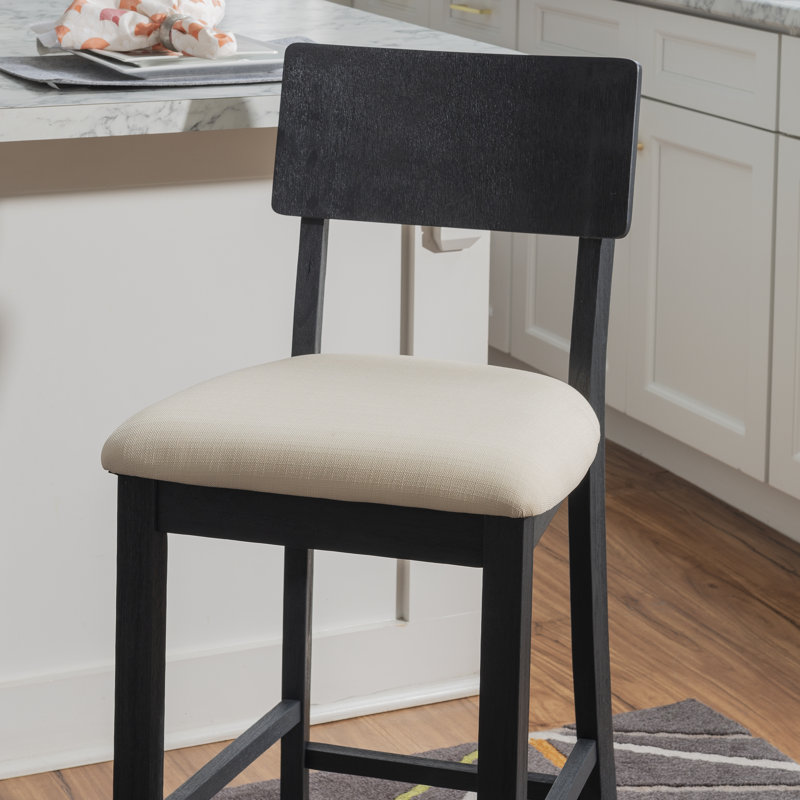 Tabouret de bar et de comptoir rembourré Andelo, Tabouret de comptoir (assise de 24 po de hauteur)