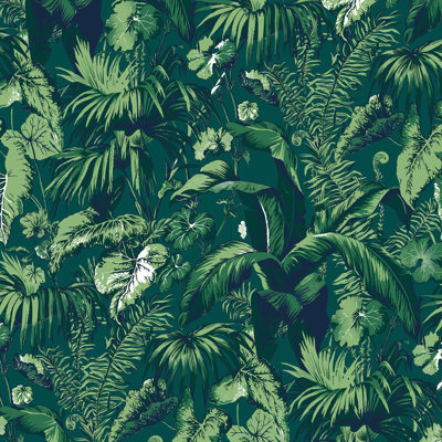 Madeleine Castaing Feuillage 7.5' L x 47.24" W Wallpaper Roll