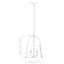 Luminaire suspendu 3 lumières Berardi-90862529