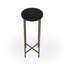 Nigella Granite Cross Legs Side Table-1908165123