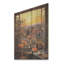 Sunset Florals Windows View In Italy IV - Fenêtre florale sur bois-1471031490