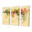 «Subtle Tree Realms Retro Colors» - ensemble d'art mural abstrait Mid-Century-1508534624-1508534635