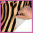 Zebra Stripes Pattern Bath Mat-276797110