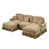 Chenille café clair est en rupture de stock