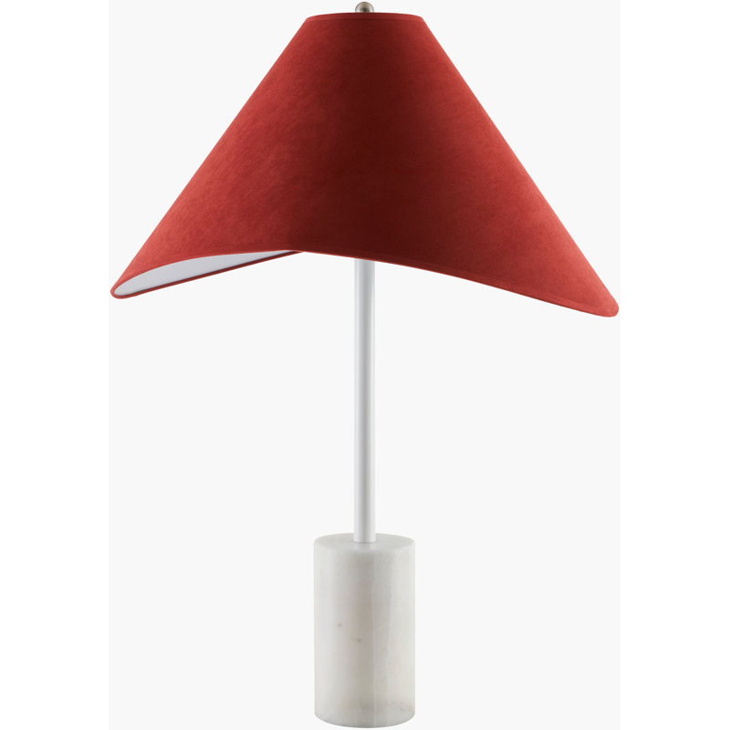 Alsop Table Lamp, Red