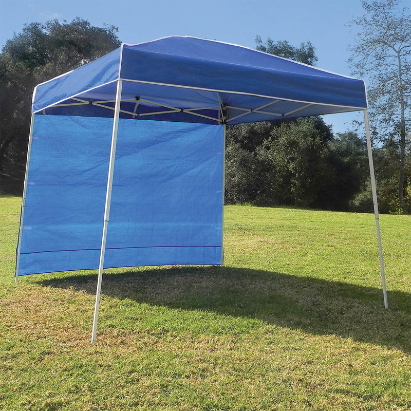 Z-Shade Blue Plastic Side Wall for Canopy
