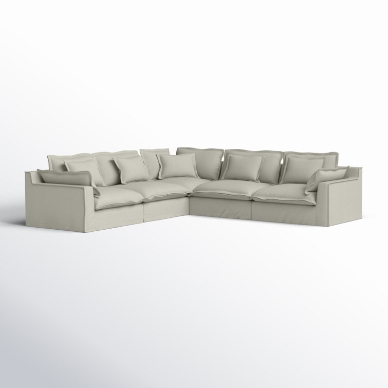 Daylen 5 - Piece Modular Upholstered Corner Sectional
