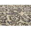 Tapis de la laine gris foncé 7 pi 9 po x 9 pi 9 po à la main one-of-kind-noué la 2010 ushak Hales