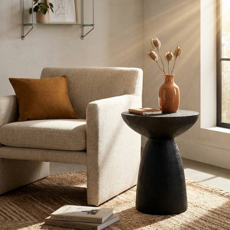Table d'appoint / de bout Milan, Noir