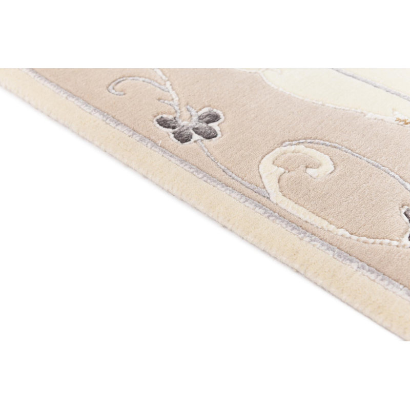 Tapis beige Indira