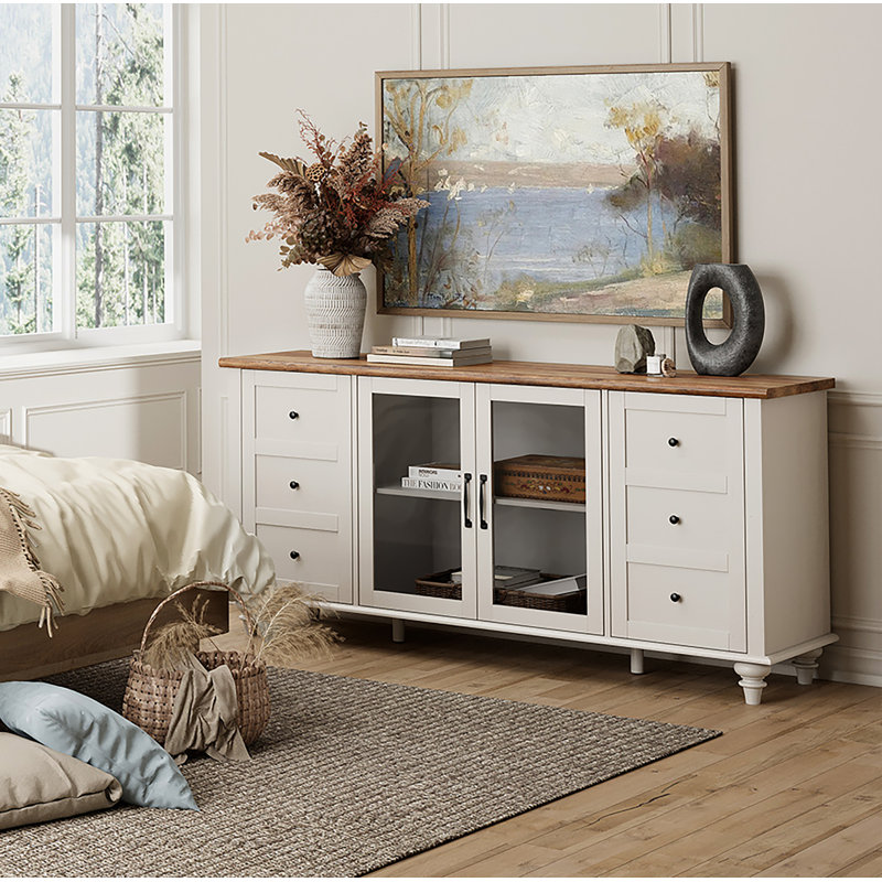 Unfinished TV Stand for TVs up to 75