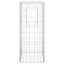 Poteau de panier en fer argenté-132454036-132454035