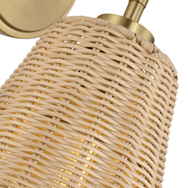 Summerdale Swing Arm Sconce-Hardwired, Gold
