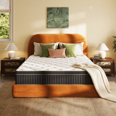 10/12 in. Anti Static Medium Cooling Gel Memory Foam Hybrid Mattresses With SGS Fire Protection and Oeko TEX Certified