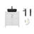 30" Free-Standing Modern Single Bathroom Vanity With Sink-1989546125