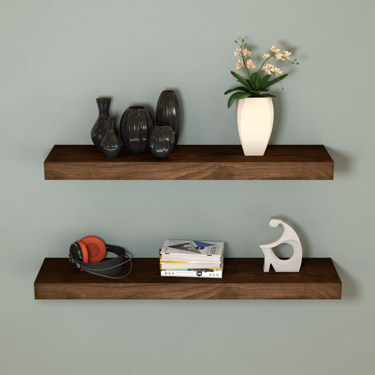 Solid Wood Floating Shelf