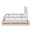 Lit plateforme double avec lit gigogne et tiroirs-2031344403