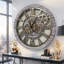 Horloge murale ronde surdimensionnée de 24 po pour le salon avec la collection America-73808852