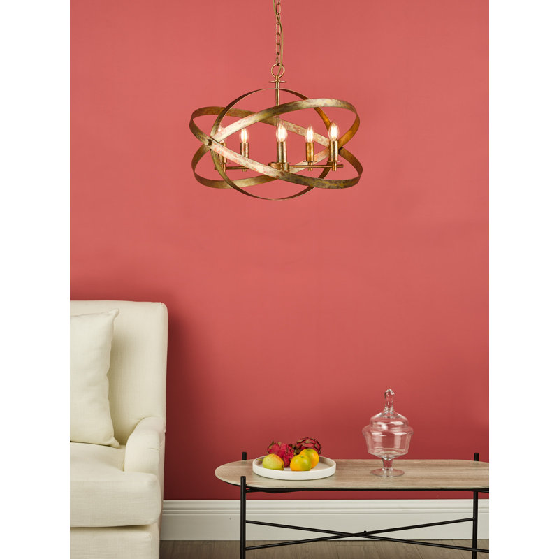 Anjulie - Light Pendant, 5, Copper
