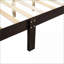 Base de lit plateforme en bois pour grand lit - aucun sommier nécessaire, capacité de 400 lb, espresso pour la chambre principale