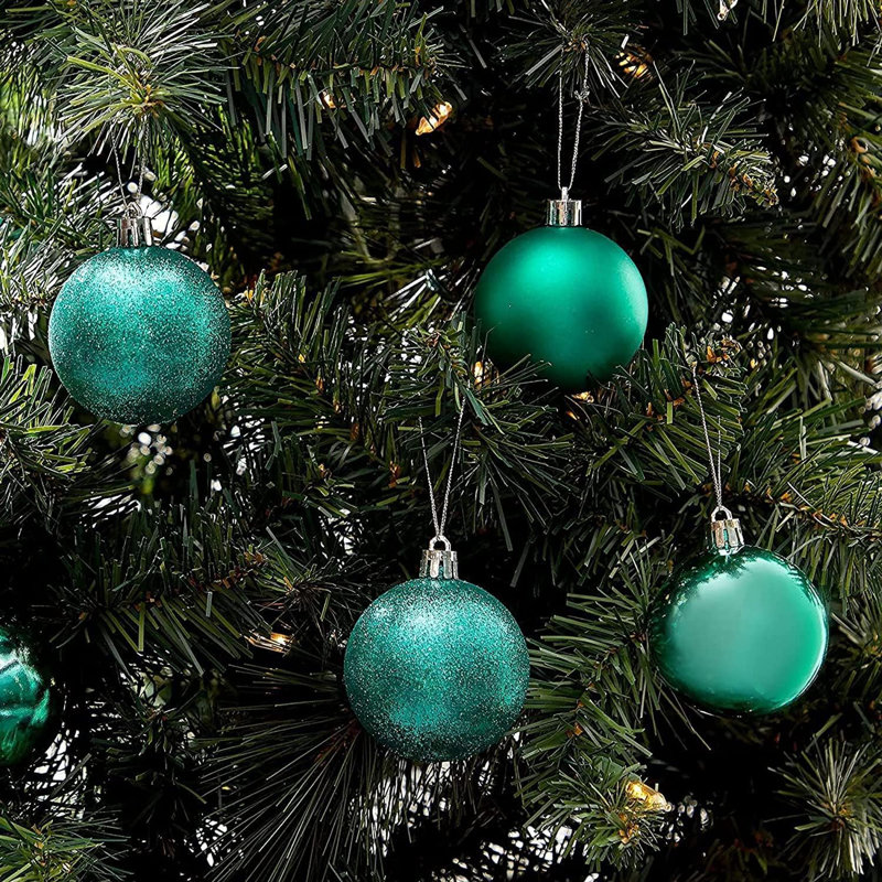 Polyvinyl Chloride (PVC) Bauble, 5cm H x 5cm W x 5cm D, Green